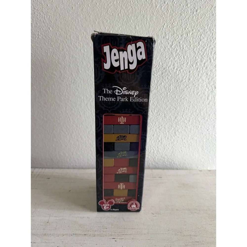 2014 Jenga Disney Theme Park Edition-The‎ Hollywood Tower Hotel-Hardwood Blocks
